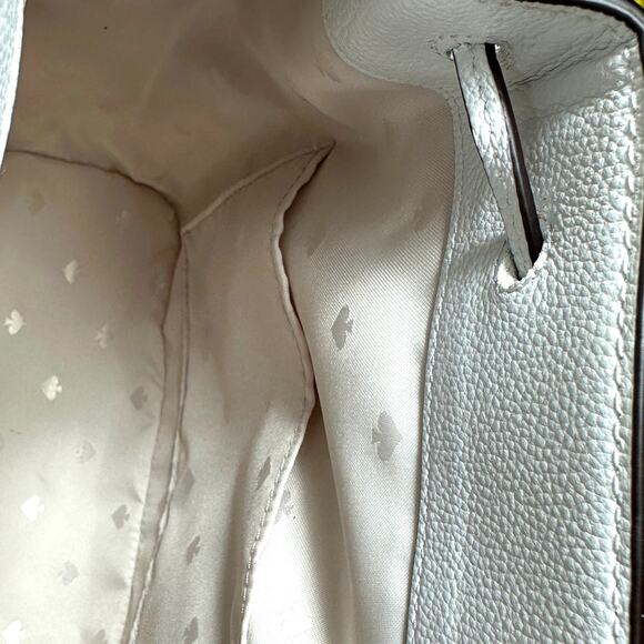 Kate Spade New York Pride Rainbow Darcy Flap White Leather Backpack main image 10
